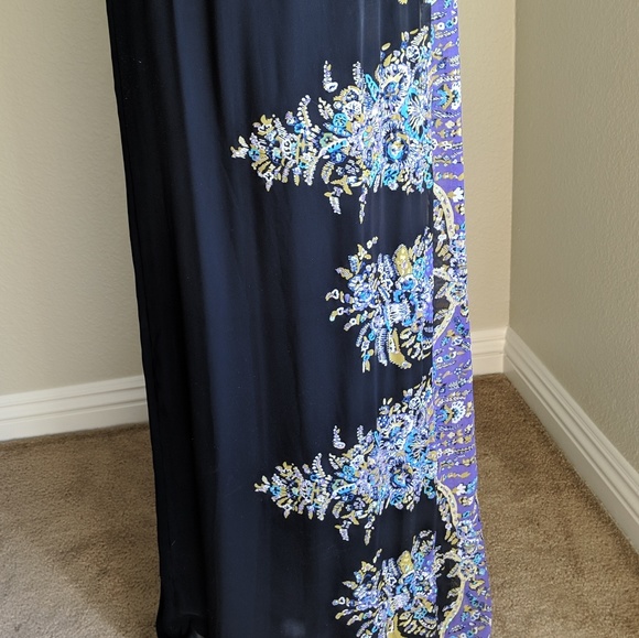 Alex Evenings size 4 beaded gown - Picture 5 of 8